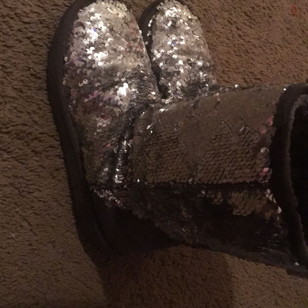 Glitter Boots